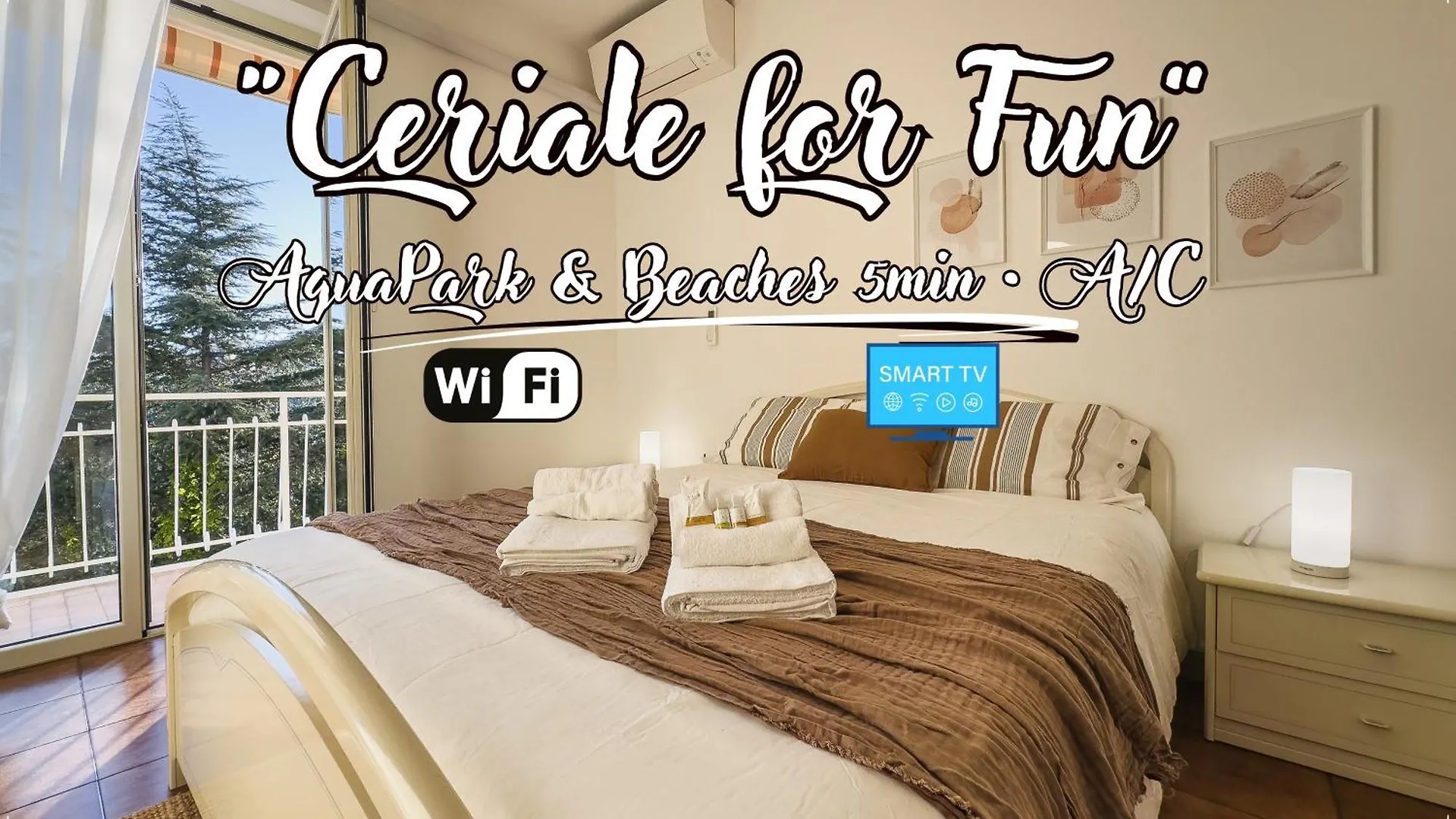Ceriale For Fun - Aquapark & Beaches 5Min - Ac